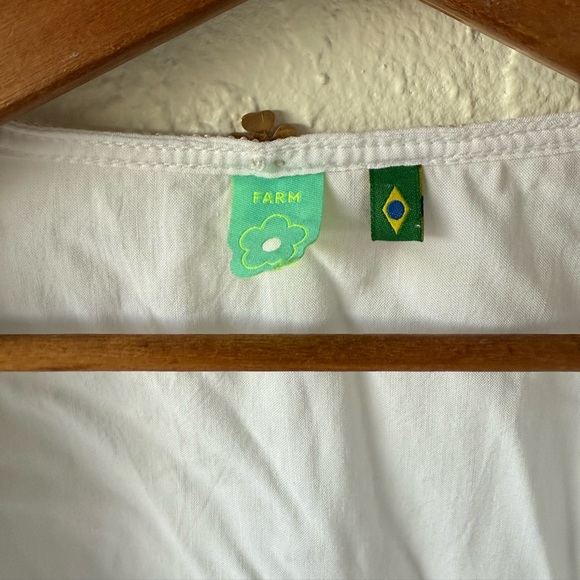 Farm Rio tunic blouse, gold trim - Picture 3 of 3